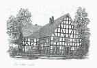 Federzeichnung "Haus Wahlers"